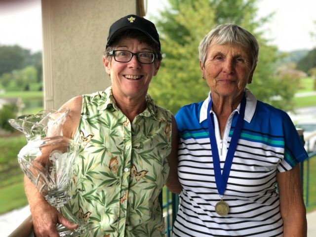 TN Sr Women's Champ Sue - Georgia State Sr. Olympics Qualifier Hildi